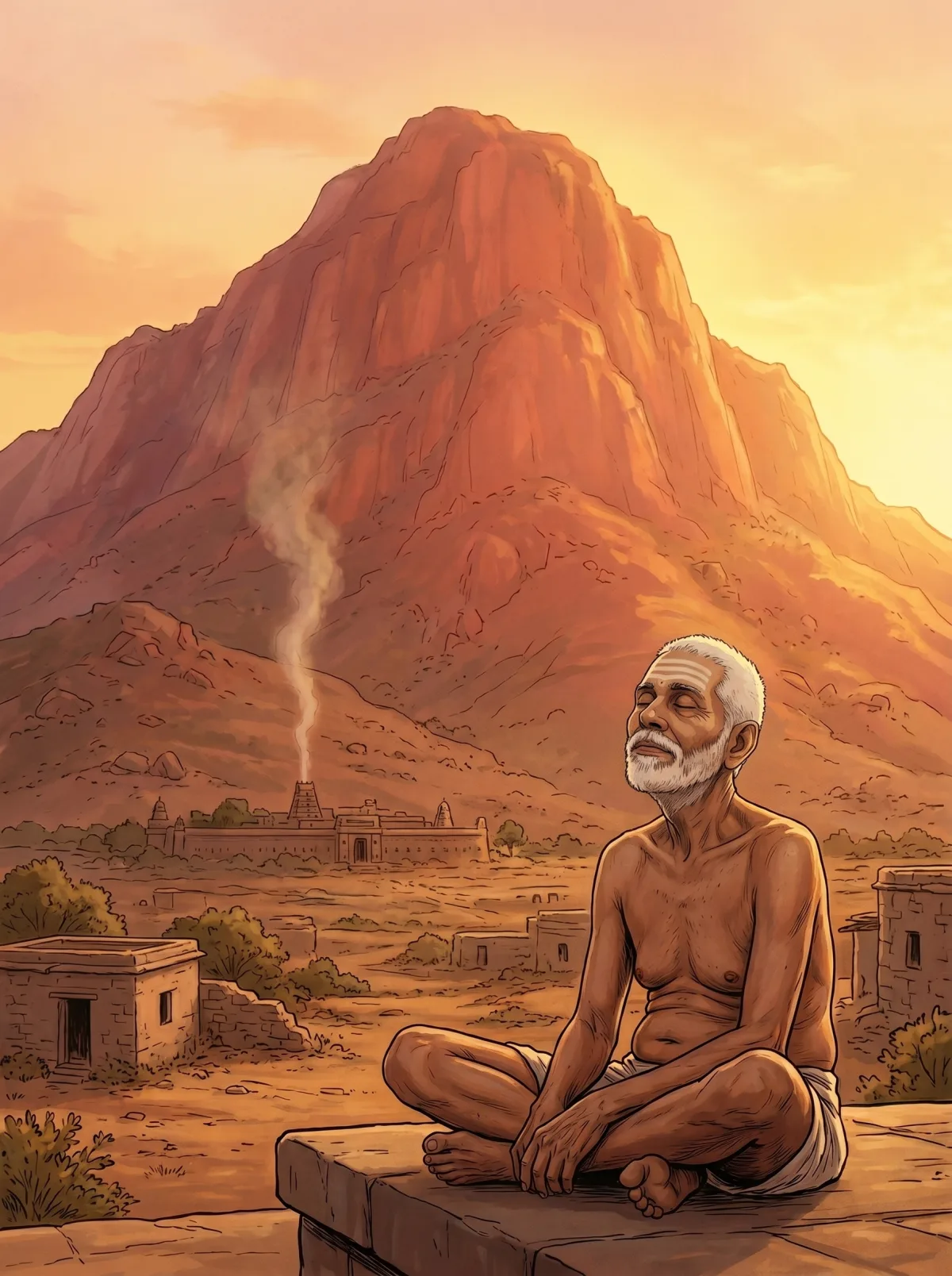 Arunachala — la montaña como el Sí mismo