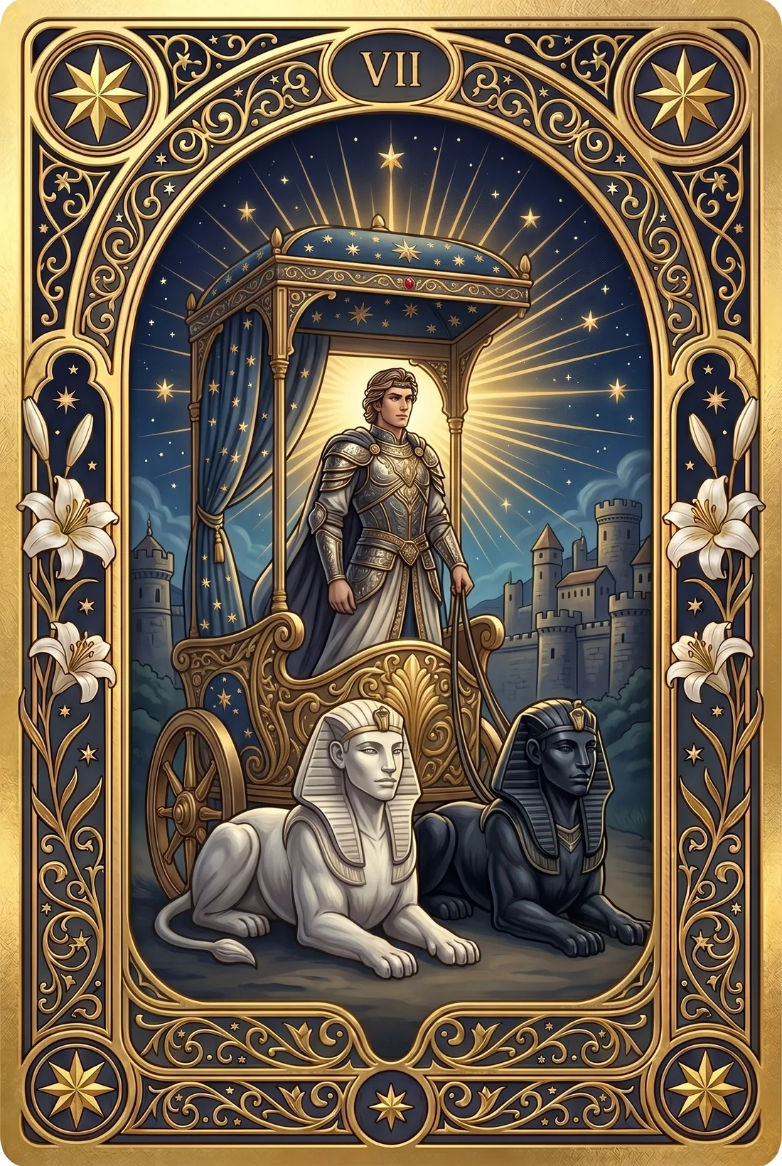 Карта Таро: Колесница